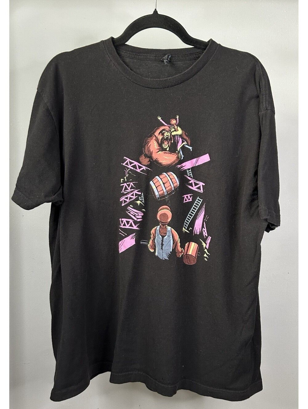 Donkey Kong Arcade Game T-Shirt Men’s Size XL